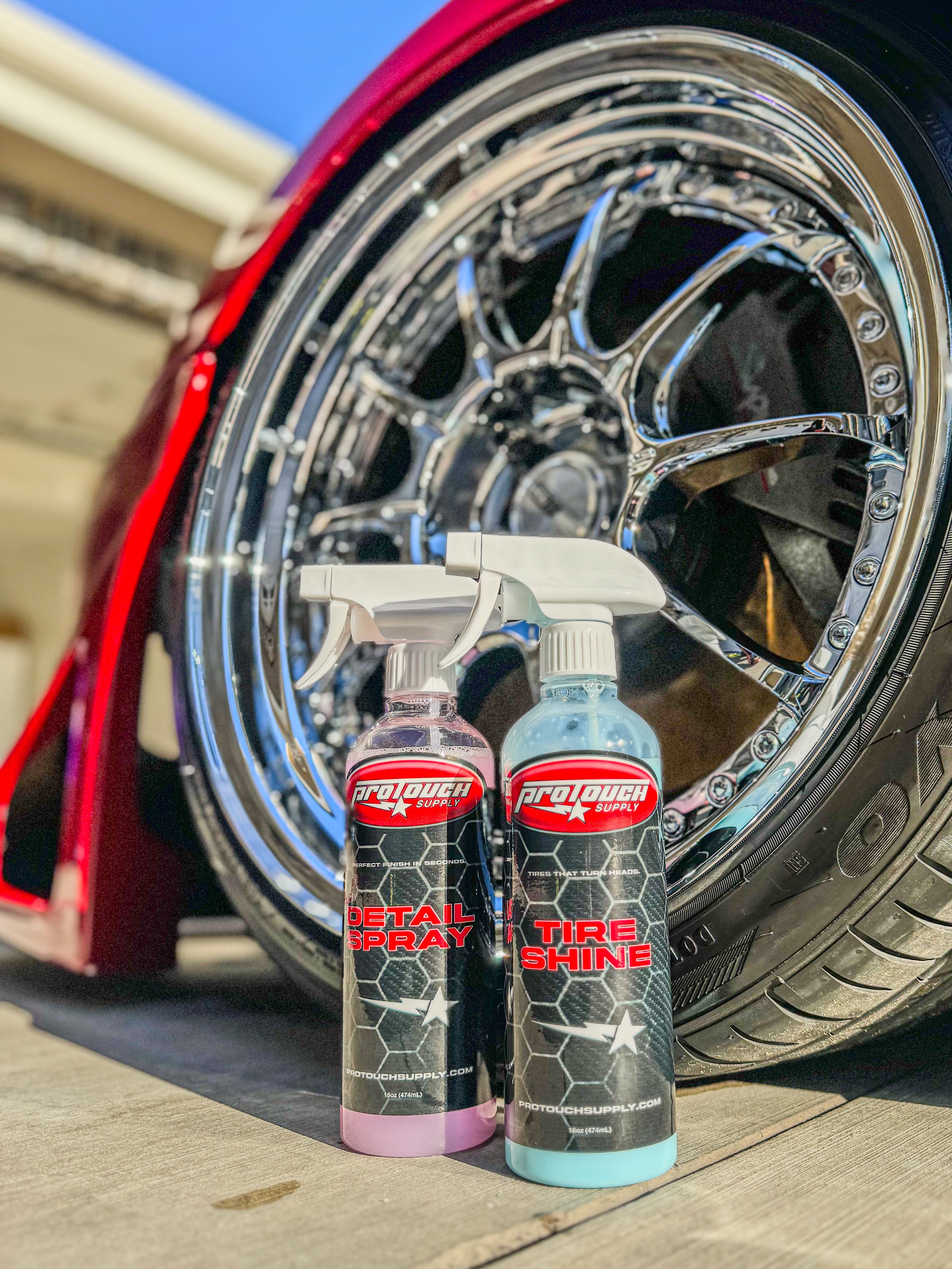 DETAIL SPRAY + TIRE SHINE
