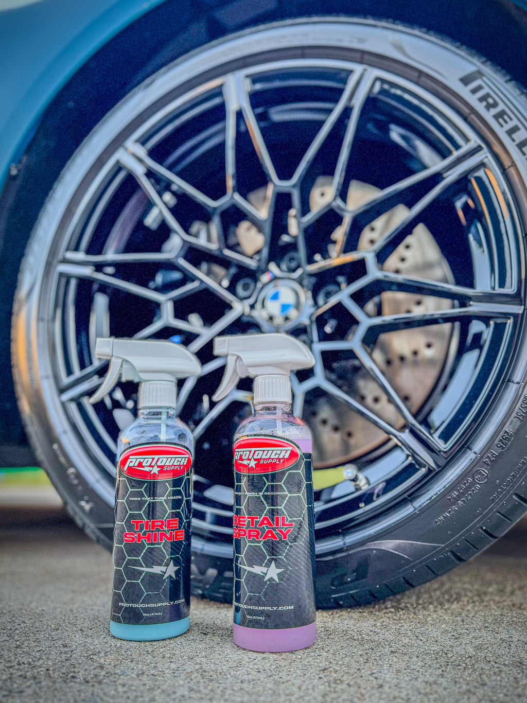 DETAIL SPRAY + TIRE SHINE